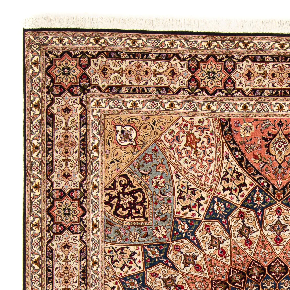 Tabriz - 50 Raj Tapijt 202x242cm - Perzisch tapijt
