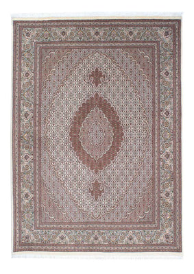Perzisch tapijt - Tabriz - Royal - 210 x 150 cm - lichtbruin