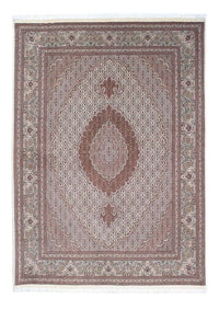 Perzisch tapijt - Tabriz - Royal - 210 x 150 cm - lichtbruin