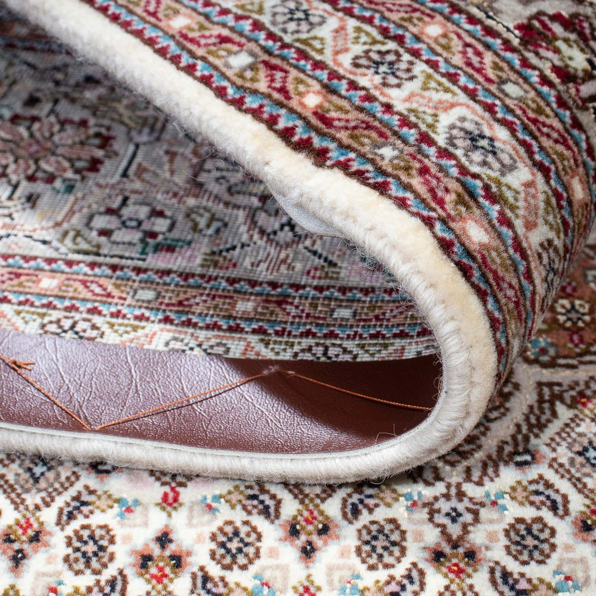 Perzisch tapijt - Tabriz - Royal - 210 x 150 cm - lichtbruin