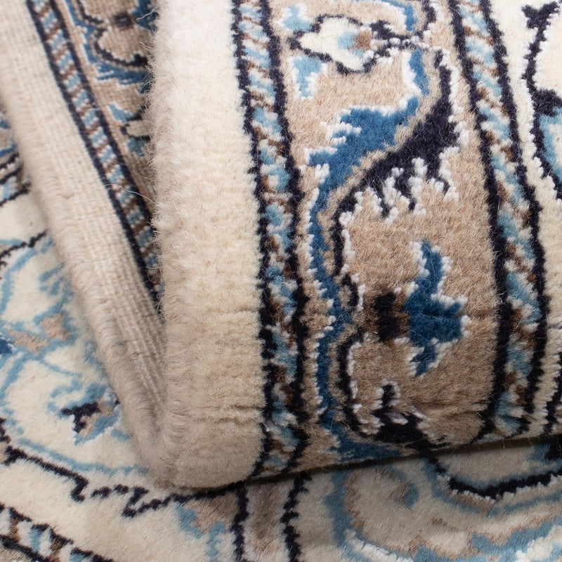 Perzisch tapijt - Nain vierkant  - 196 x 194 cm - donkerblauw