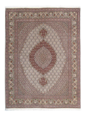 Perzisch tapijt - Tabriz - Royal - 205 x 153 cm - lichtbruin