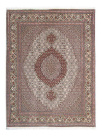 Perzisch tapijt - Tabriz - Royal - 205 x 153 cm - lichtbruin