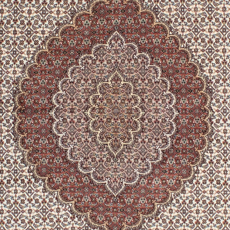 Perzisch tapijt - Tabriz - Royal - 205 x 153 cm - lichtbruin