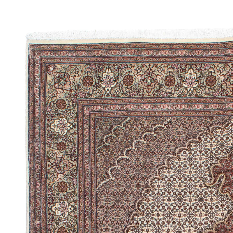 Perzisch tapijt - Tabriz - Royal - 205 x 153 cm - lichtbruin