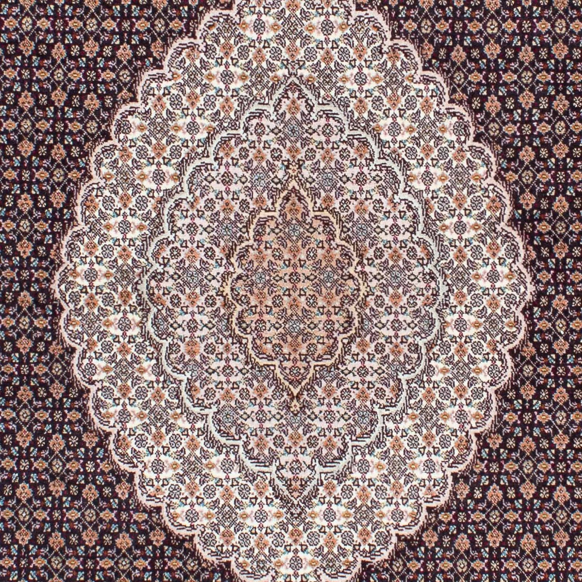 Perzisch tapijt - Tabriz - 206 x 149 cm - lichtbruin