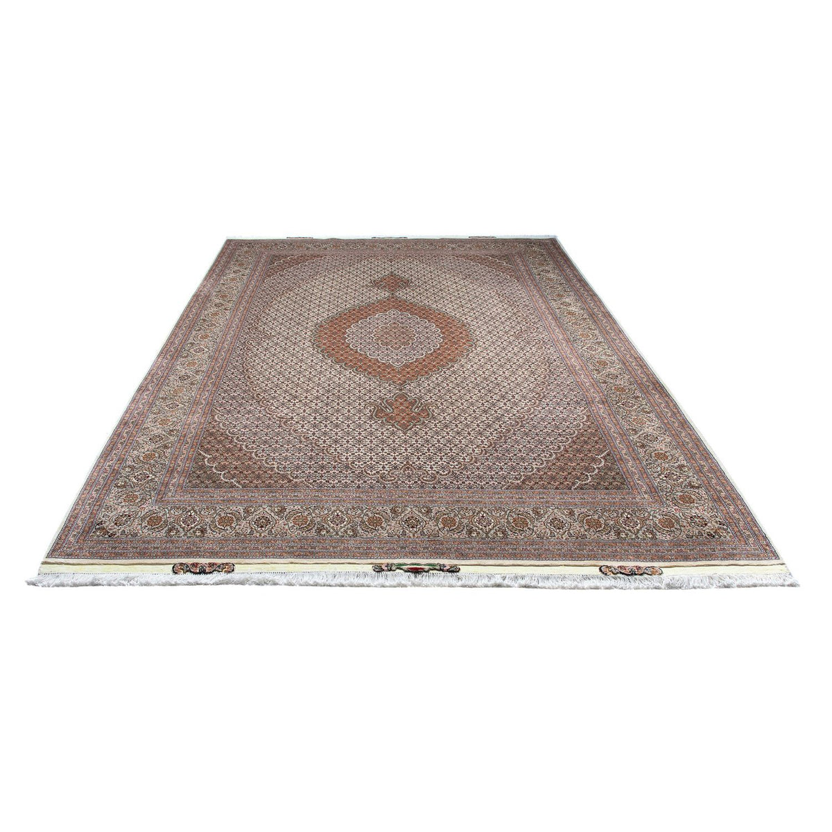 Perzisch tapijt - Tabriz - 312 x 200 cm - beige