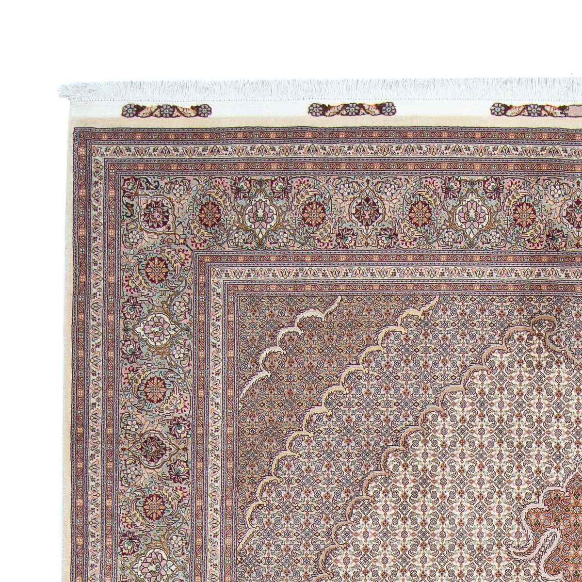 Perzisch tapijt - Tabriz - 307 x 207 cm - beige