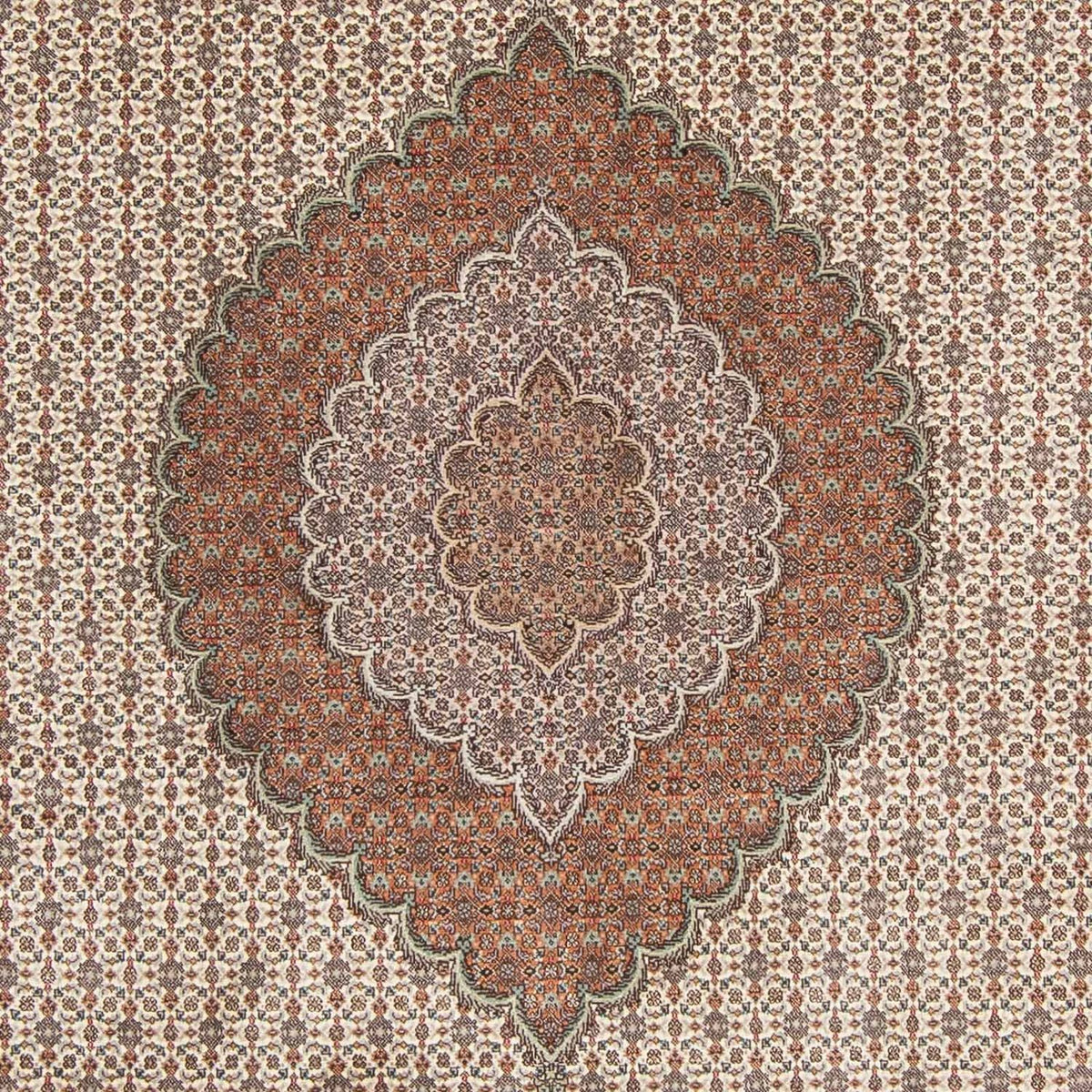 Perzisch tapijt - Tabriz - 310 x 200 cm - beige