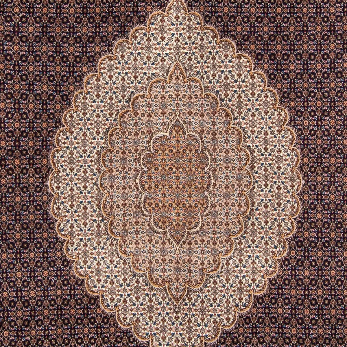 Perzisch tapijt - Tabriz - 310 x 200 cm - donkerblauw