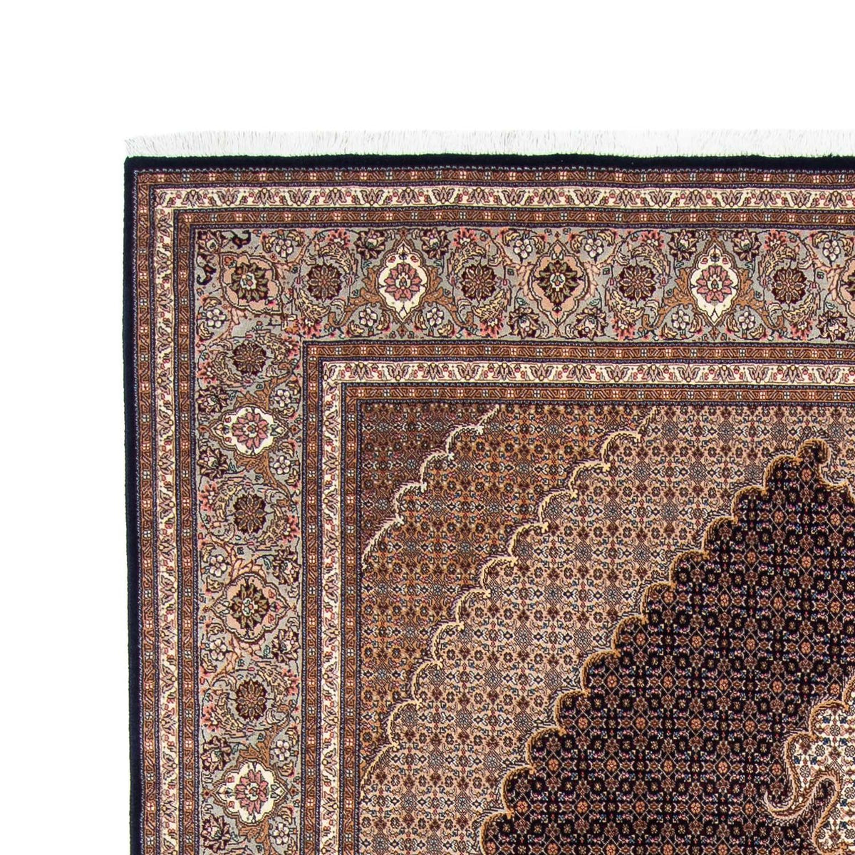 Perzisch tapijt - Tabriz - 310 x 200 cm - donkerblauw