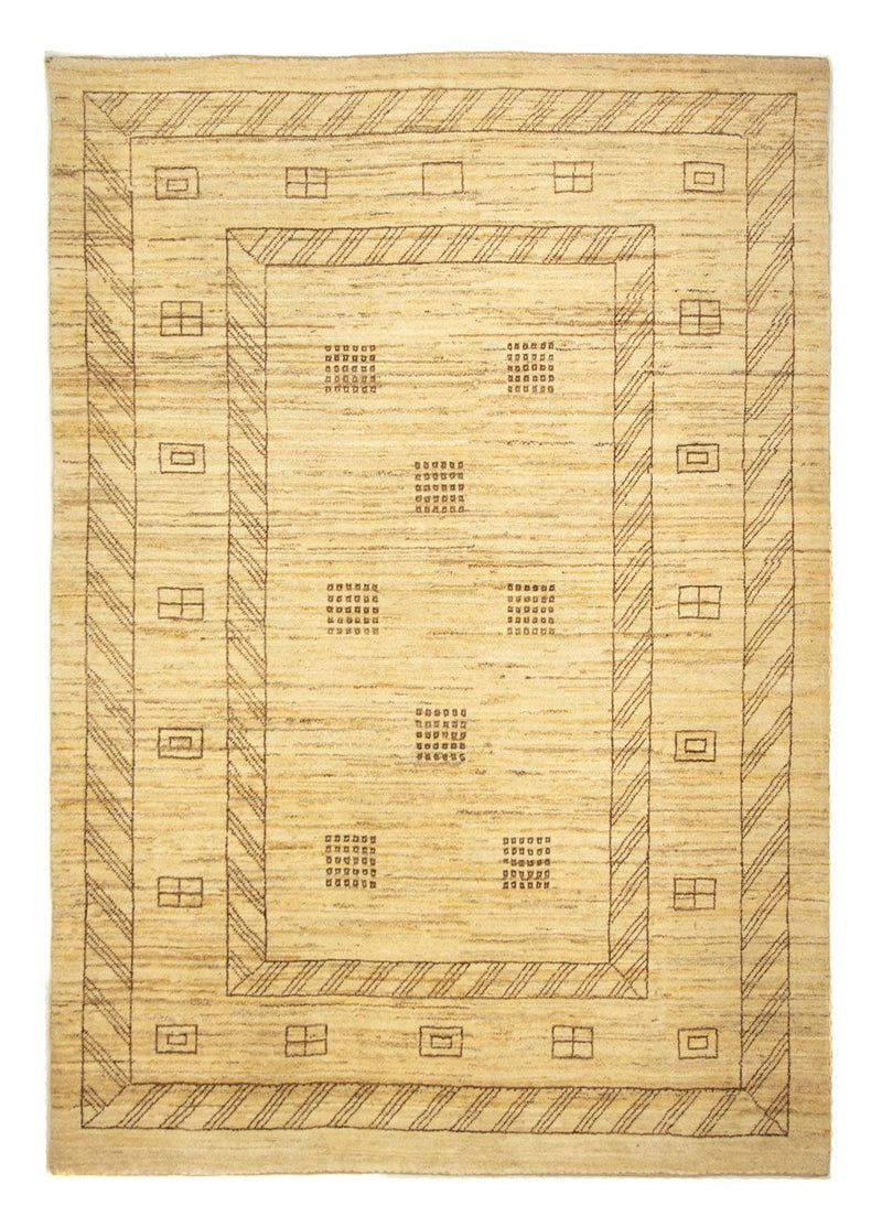 Gabbeh tapijt - Perzisch - 231 x 167 cm - beige