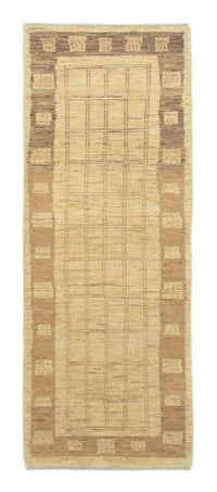 Loper Gabbeh tapijt - Perzisch - 188 x 68 cm - beige