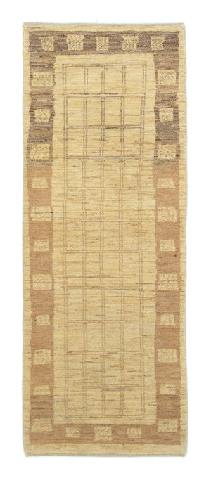 Loper Gabbeh tapijt - Perzisch - 188 x 68 cm - beige