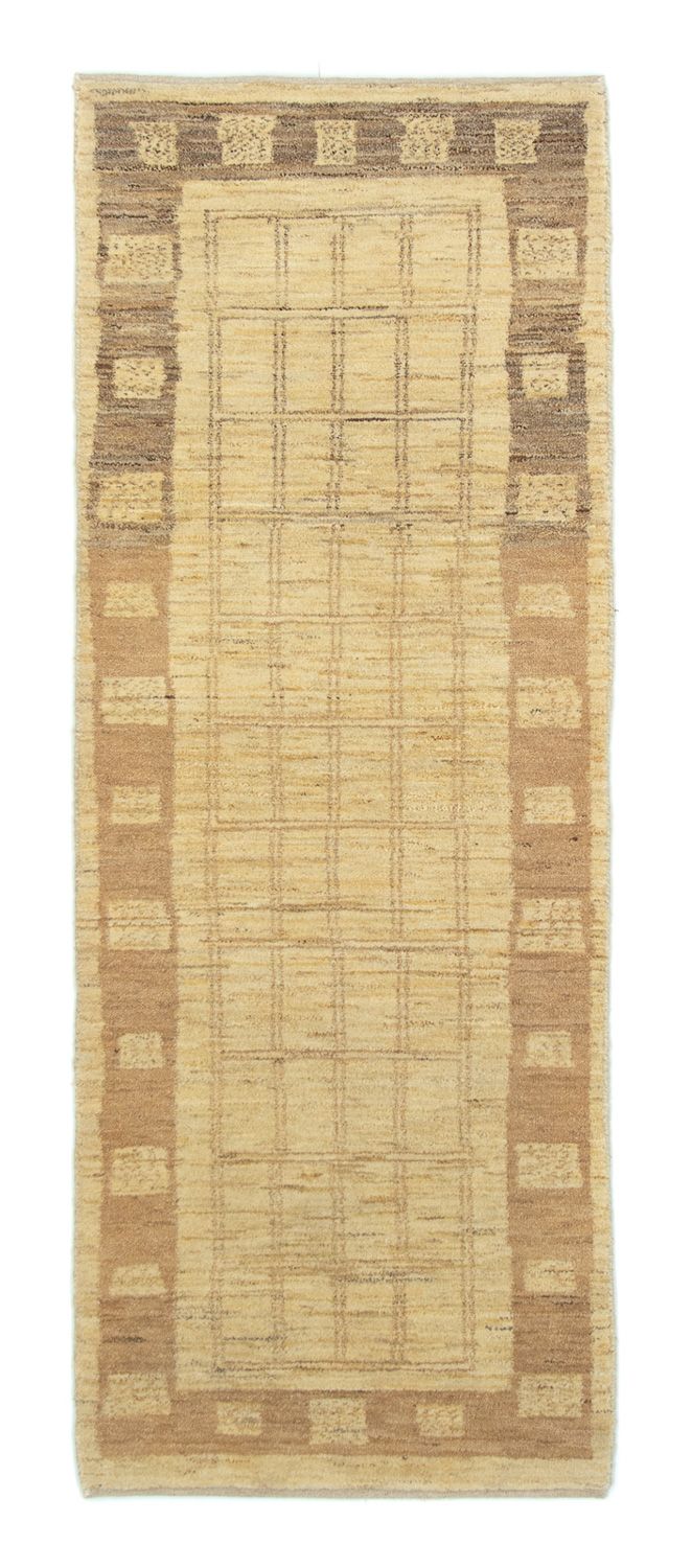 Loper Gabbeh tapijt - Perzisch - 188 x 68 cm - beige