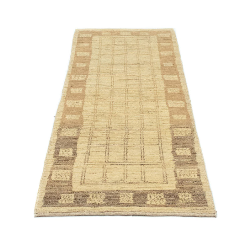 Loper Gabbeh tapijt - Perzisch - 188 x 68 cm - beige