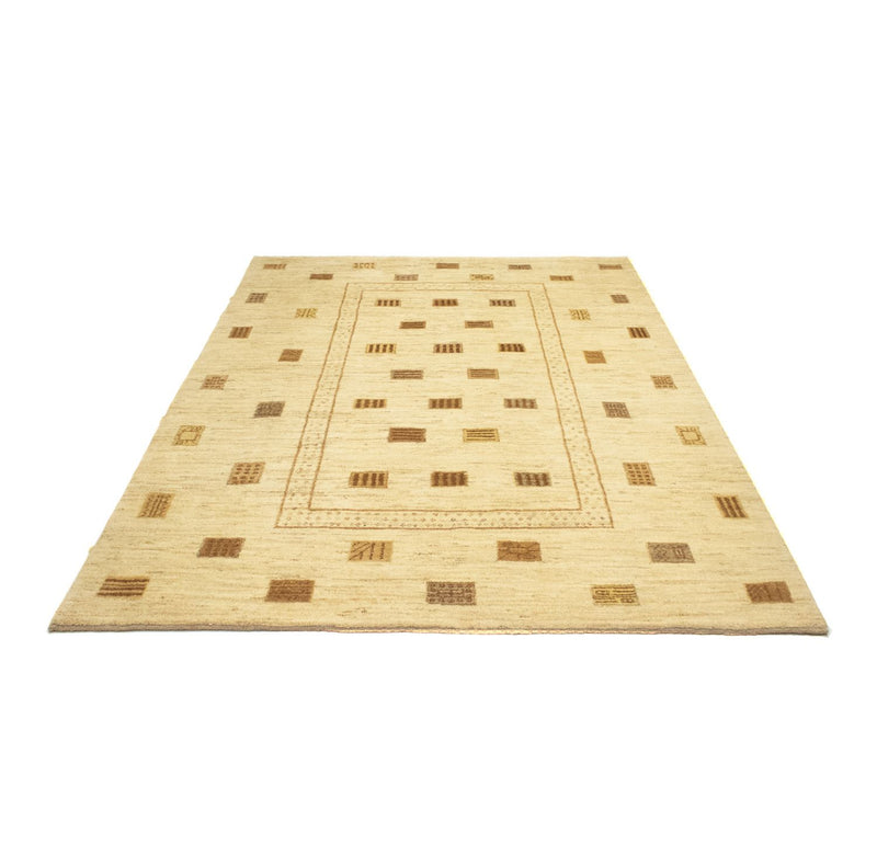 Gabbeh tapijt - Perzisch - 228 x 168 cm - beige