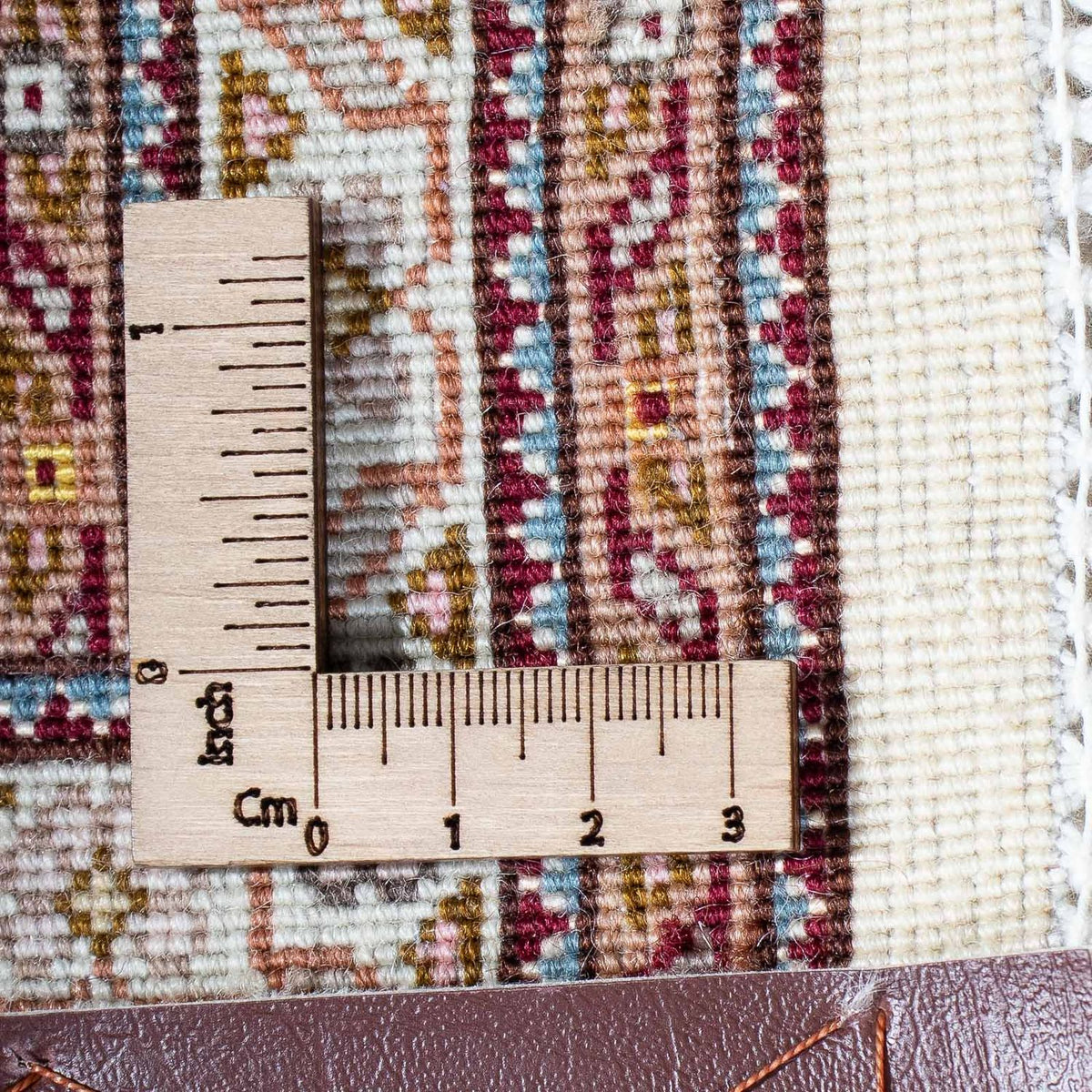 Perzisch tapijt - Tabriz - 212 x 153 cm - lichtbruin