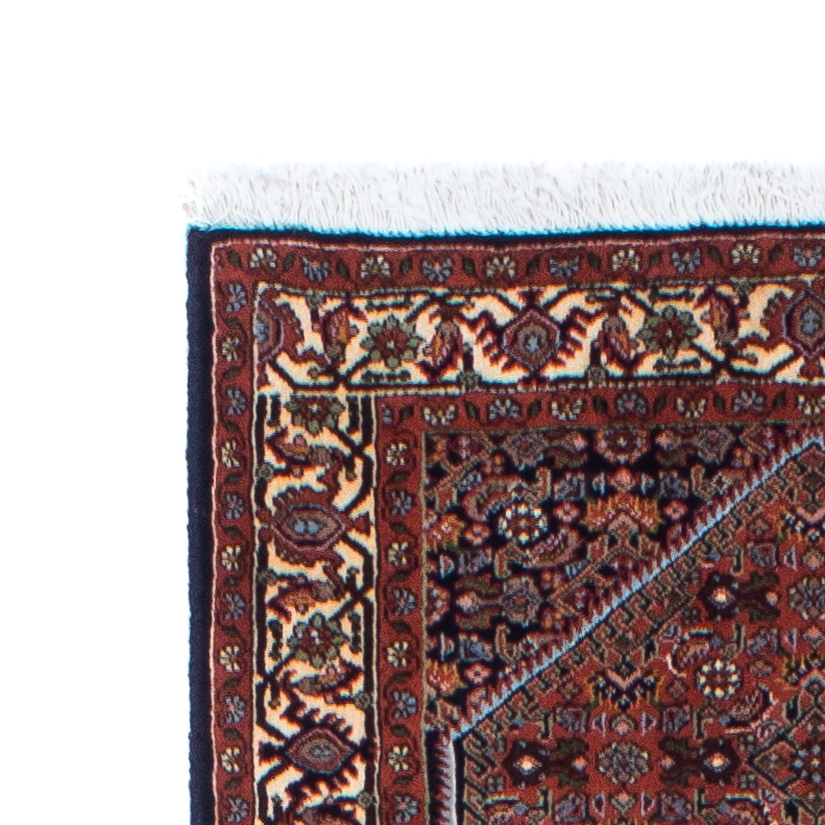 Loper Perzisch tapijt - Bijar - 291 x 70 cm - donkerblauw