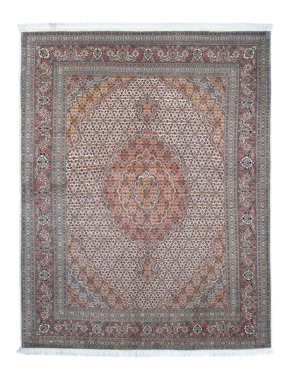 Perzisch tapijt - Tabriz - 195 x 151 cm - lichtbruin