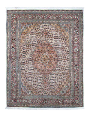 Perzisch tapijt - Tabriz - 195 x 151 cm - lichtbruin