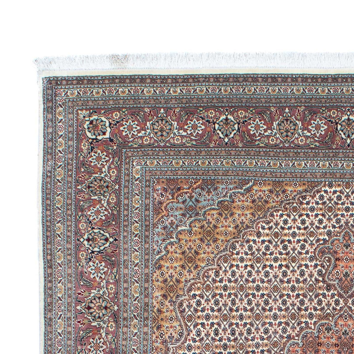 Perzisch tapijt - Tabriz - 195 x 151 cm - lichtbruin
