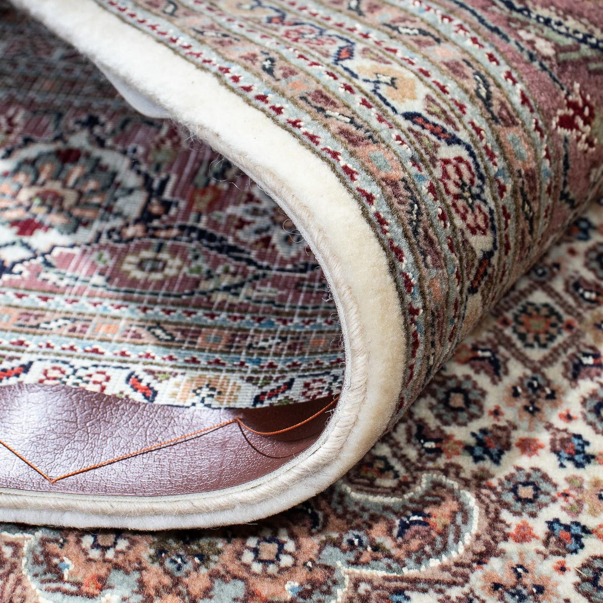 Perzisch tapijt - Tabriz - 195 x 151 cm - lichtbruin