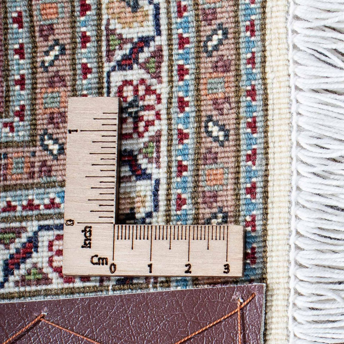 Perzisch tapijt - Tabriz - 195 x 151 cm - lichtbruin