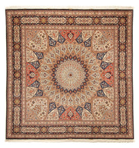 Perzisch tapijt - Tabriz - Royal vierkant  - 253 x 250 cm - lichtbruin