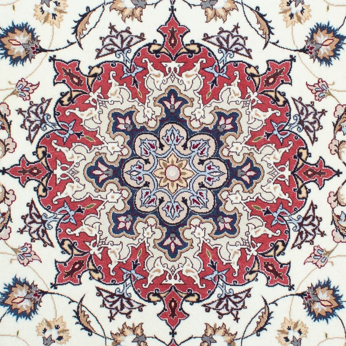 Perzisch tapijt - Tabriz - Royal - 197 x 152 cm - beige