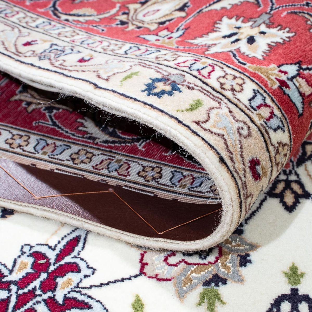 Perzisch tapijt - Tabriz - Royal - 197 x 152 cm - beige