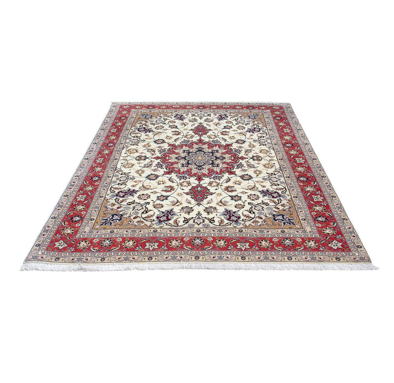 Perzisch tapijt - Tabriz - Royal - 197 x 152 cm - beige