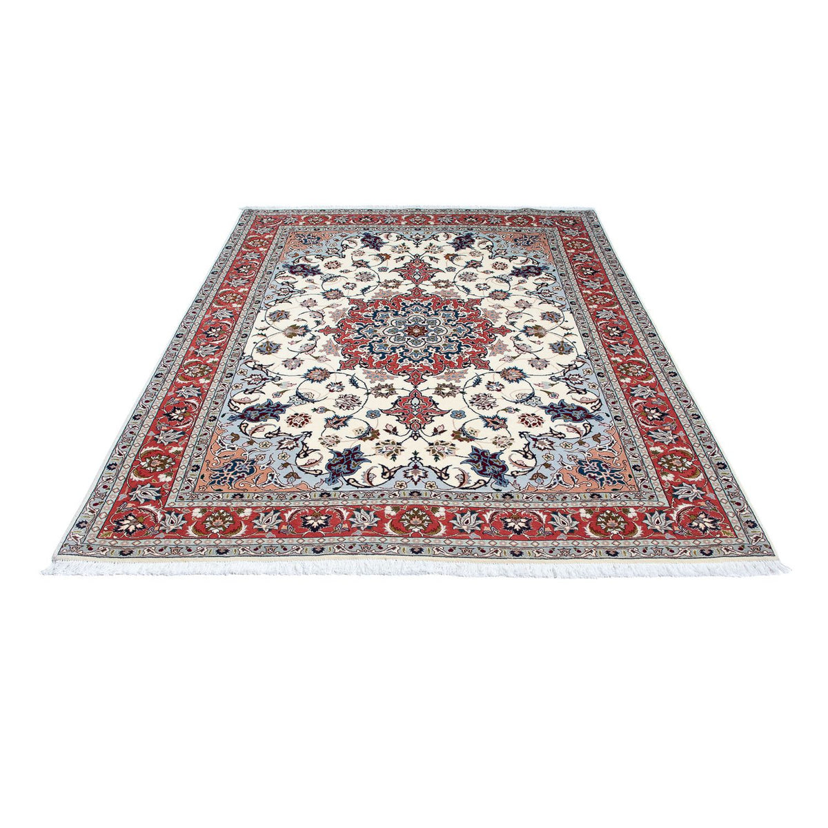 Perzisch tapijt - Tabriz - Royal - 205 x 150 cm - beige