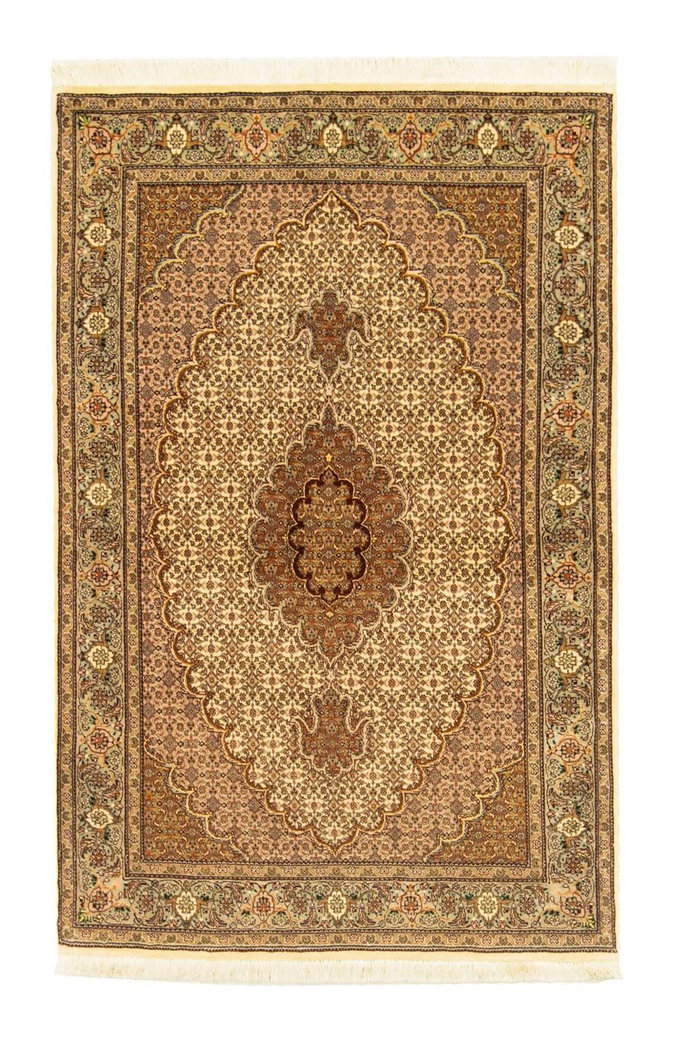 Perzisch tapijt - Tabriz - Royal - 154 x 102 cm - beige