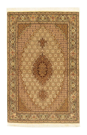 Perzisch tapijt - Tabriz - Royal - 154 x 102 cm - beige