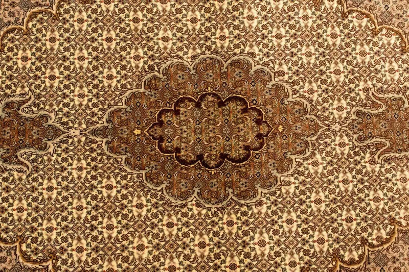 Perzisch tapijt - Tabriz - Royal - 154 x 102 cm - beige