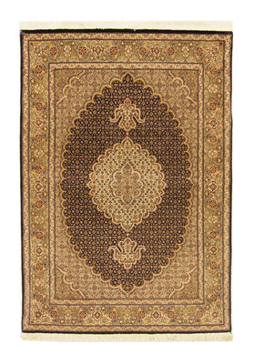 Perzisch tapijt - Tabriz - Royal - 148 x 101 cm - zwart