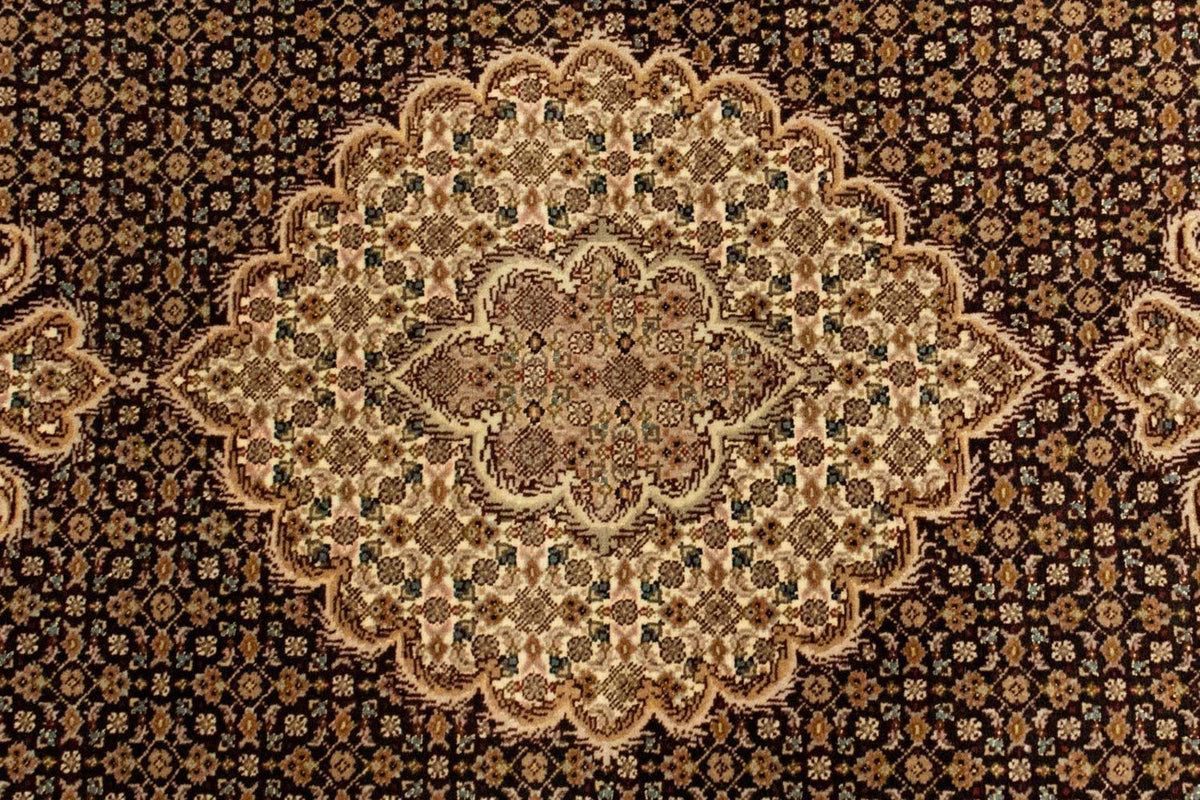 Perzisch tapijt - Tabriz - Royal - 148 x 101 cm - zwart