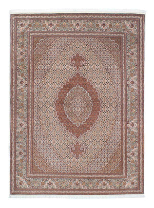 Perzisch tapijt - Tabriz - 202 x 150 cm - lichtbruin