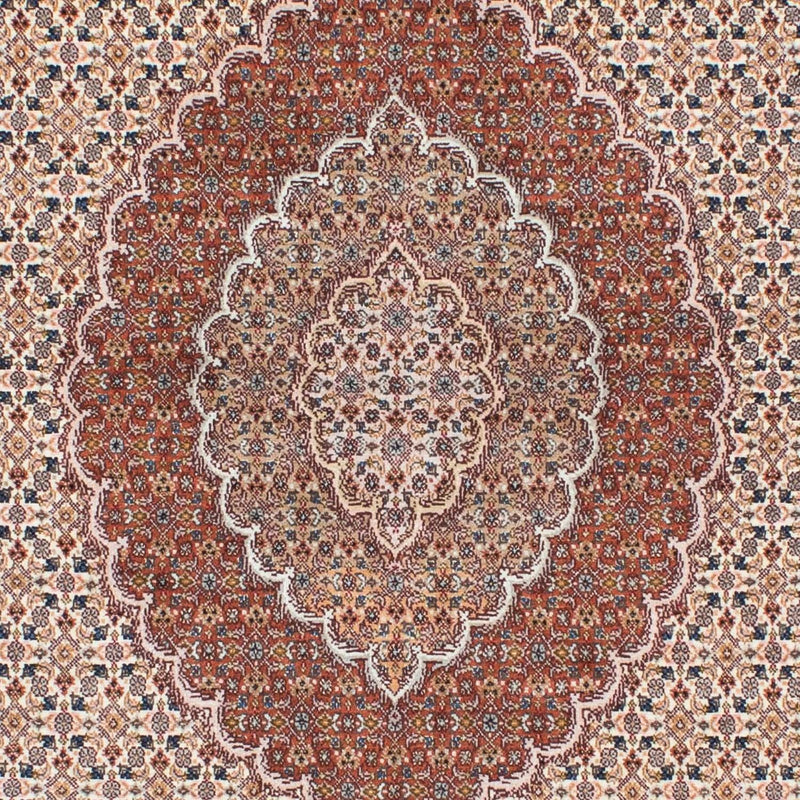 Perzisch tapijt - Tabriz - 202 x 150 cm - lichtbruin