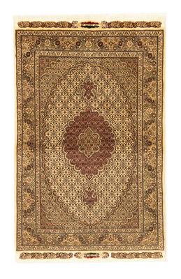Perzisch tapijt - Tabriz - Royal - 157 x 100 cm - beige