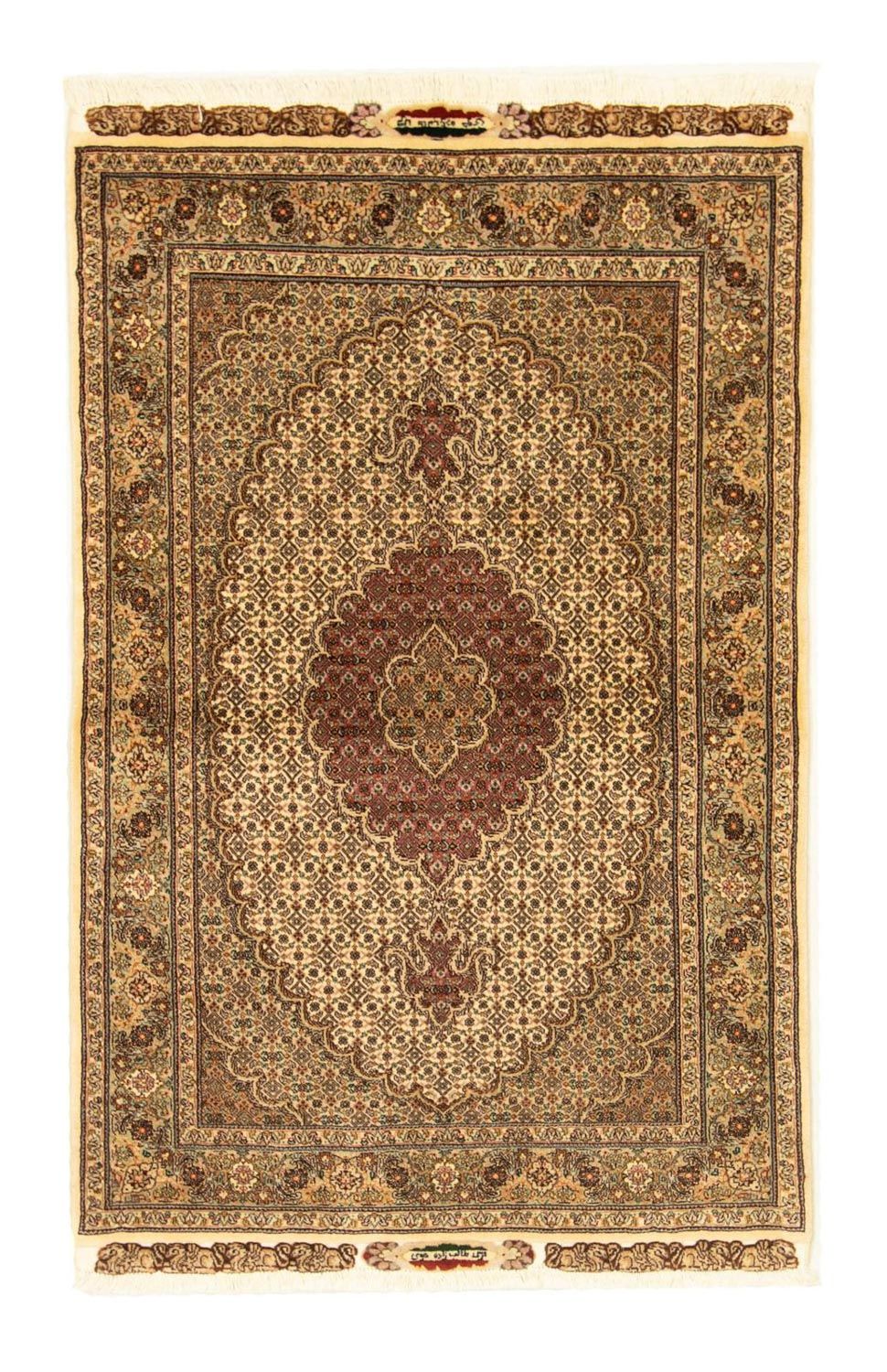 Perzisch tapijt - Tabriz - Royal - 157 x 100 cm - beige