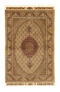 Perzisch tapijt - Tabriz - Royal - 157 x 100 cm - beige