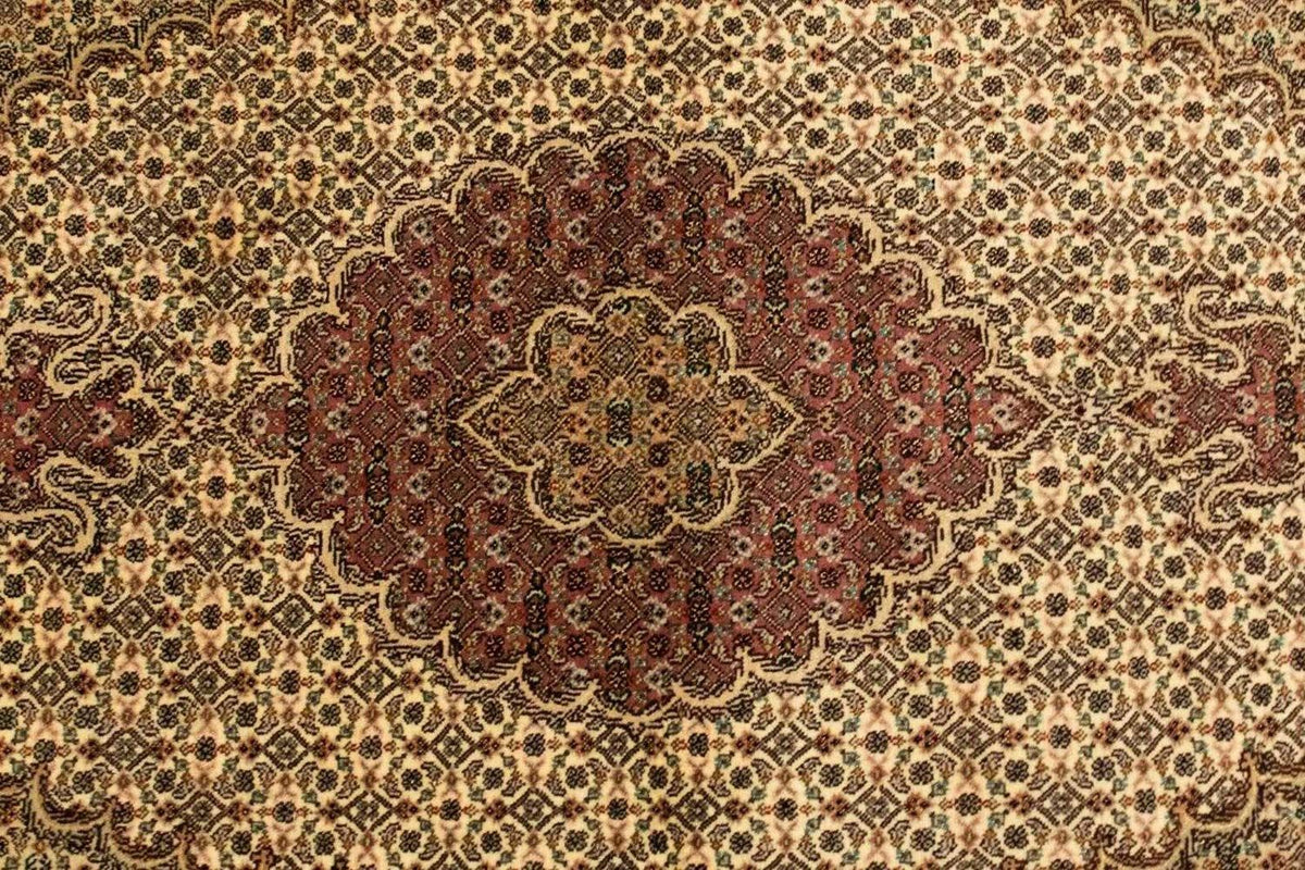 Perzisch tapijt - Tabriz - Royal - 157 x 100 cm - beige