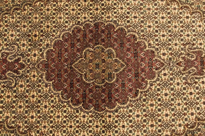 Perzisch tapijt - Tabriz - Royal - 157 x 100 cm - beige