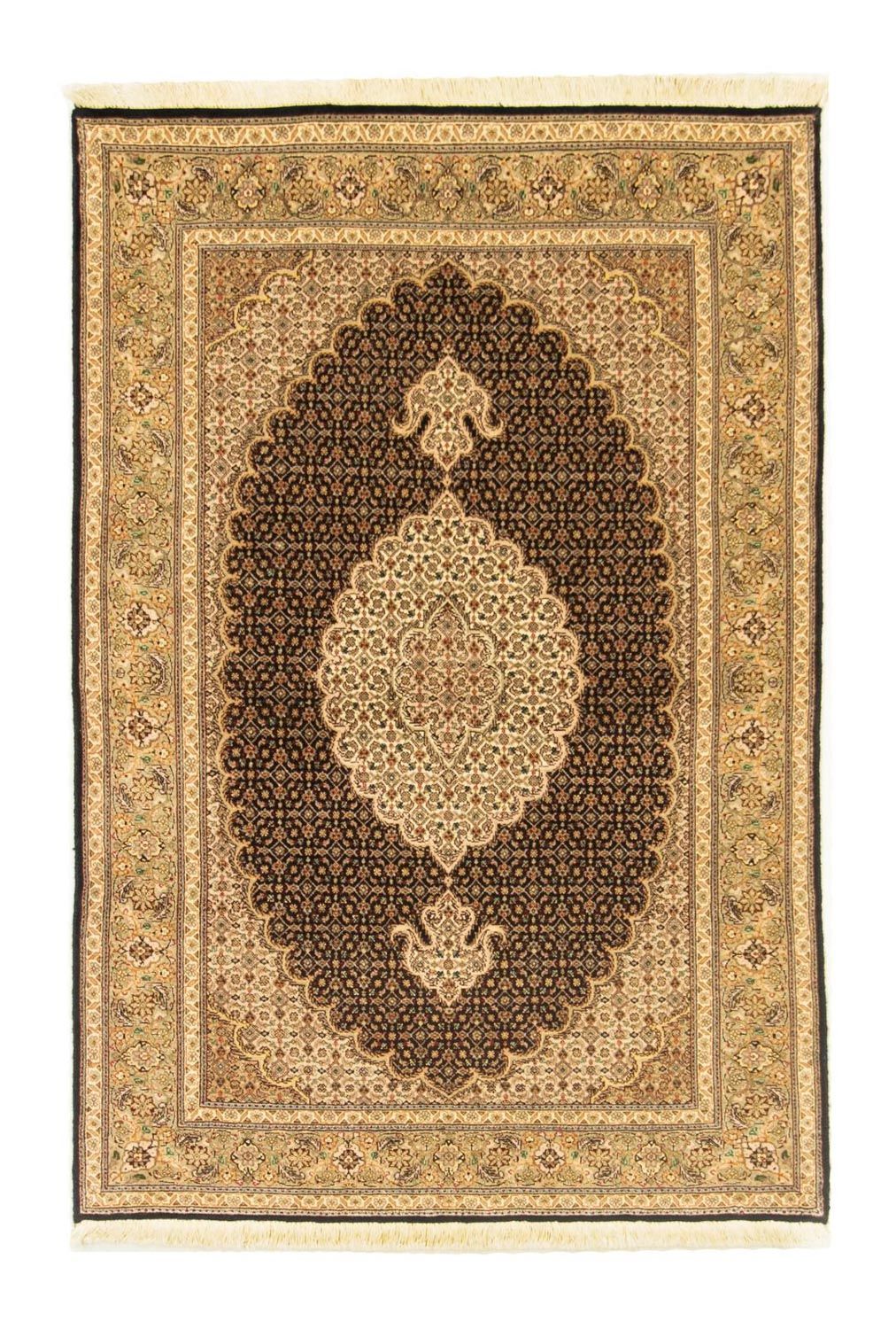 Perzisch tapijt - Tabriz - Royal - 156 x 102 cm - zwart