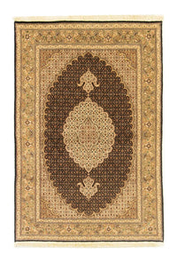 Perzisch tapijt - Tabriz - Royal - 156 x 102 cm - zwart