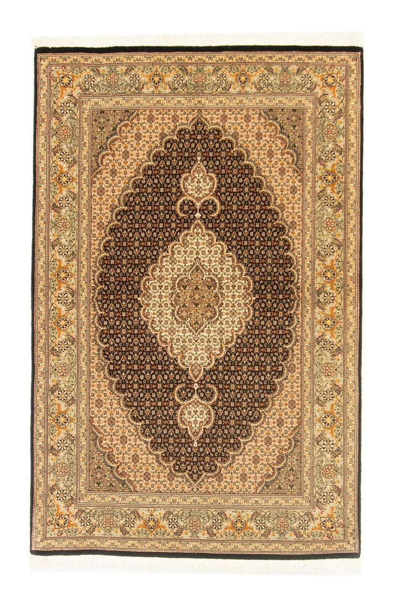 Perzisch tapijt - Tabriz - Royal - 156 x 100 cm - zwart