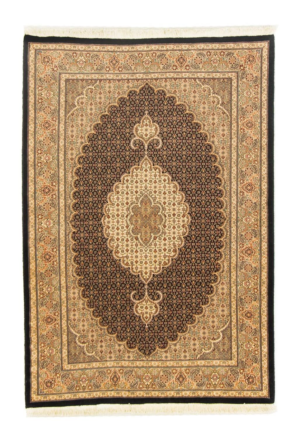 Perzisch tapijt - Tabriz - Royal - 152 x 100 cm - zwart