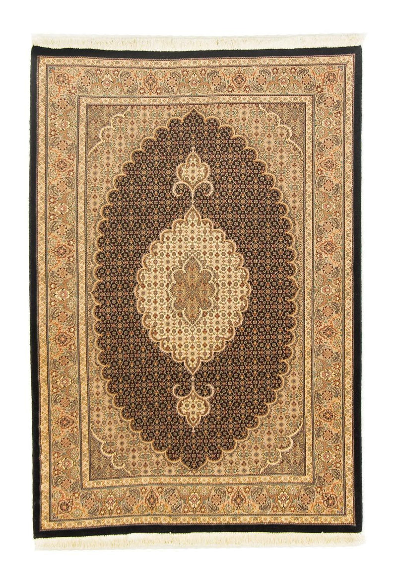 Perzisch tapijt - Tabriz - Royal - 152 x 100 cm - zwart